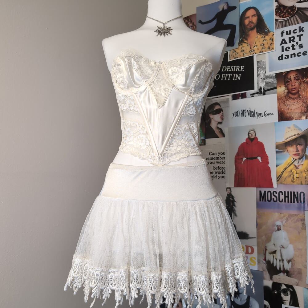 Vintage Deadstock Christian Dior Lace Corset